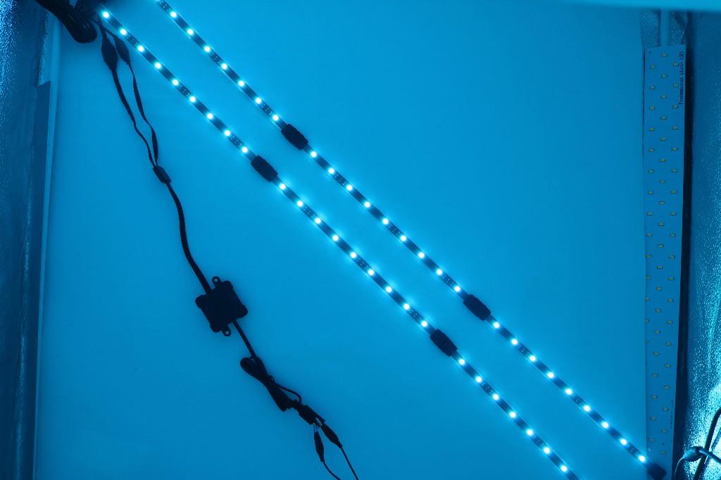 LED underbody kit RGB strip light with RF remote control