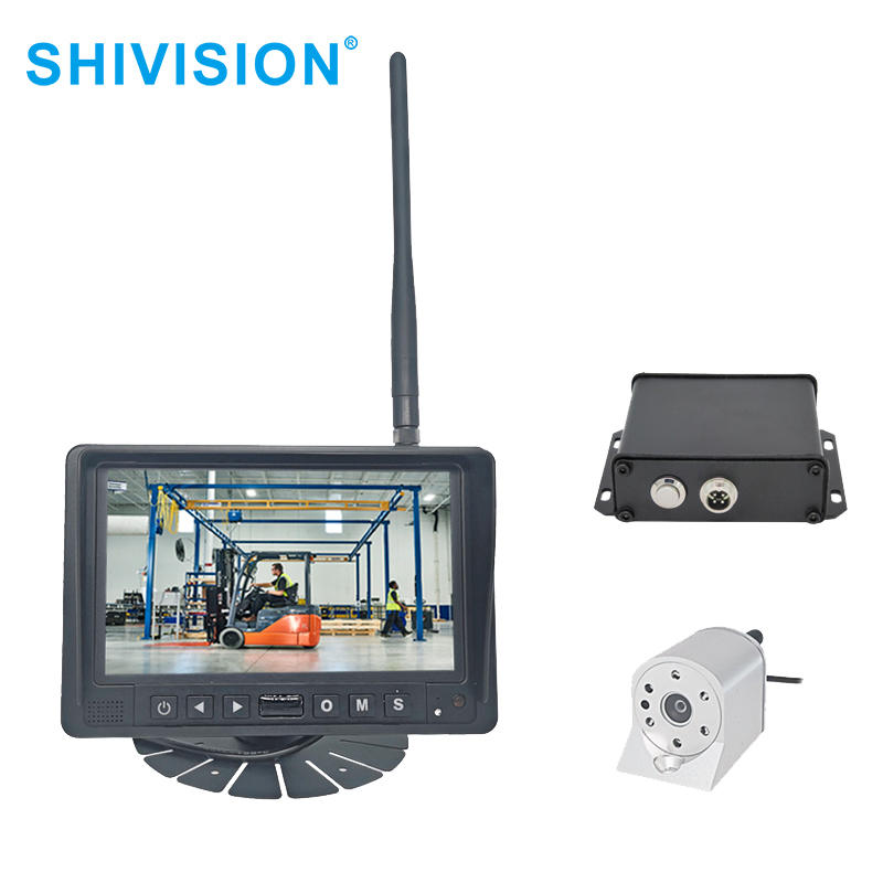 SHIVISION SVS-M12074CH-C28818 Easy Install 720P Wireless Forklift Arm Mounted Reversing Camera System with Battery Bank Oem With Good Price-Shivision