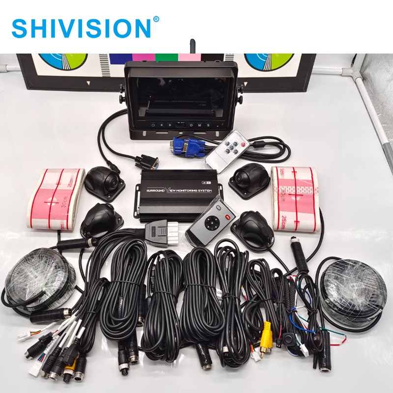 product-Quality manufacturing 360 degree viewing SVS-S0403004 wireless forklift camera system Suppli