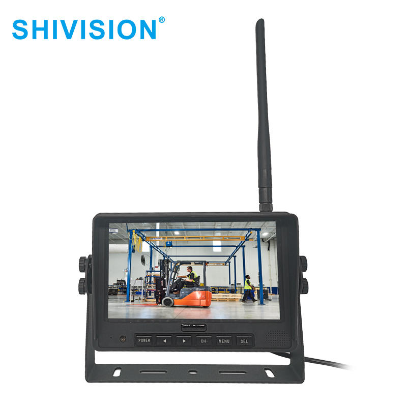 Best Price SHIVISION SVS-M1207834CH-C2851I Wireless AHD 720p Magnetic Base Side Camera with 7 Inch Monitor For Forklift Wholesale
