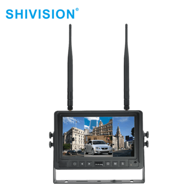 SHIVISION-M02074ch-7 inch car monitor-2.4G Digital Wireless Monitor