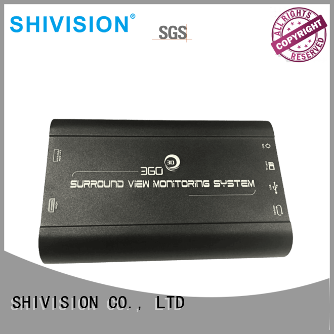 360 view vehicle camera system for bus 3d view Shivision Brand vehicle camera system 360