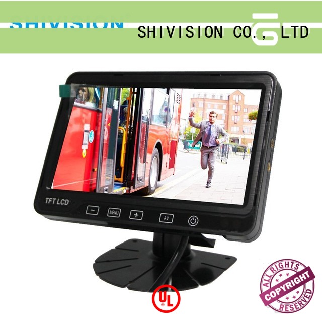 Shivision quality rear view mirror monitor with backup camera with certification for bus
