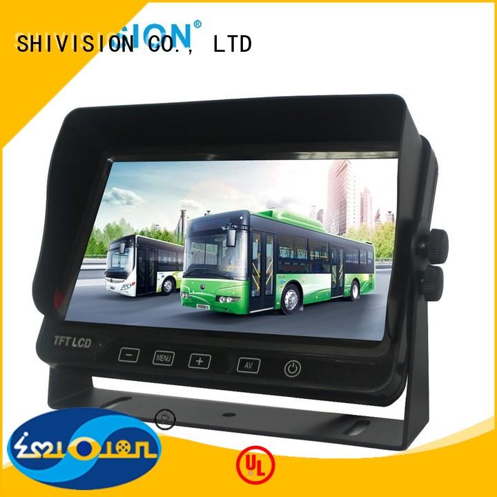 Shivision Brand The Newest Upgraded monitors vehicle reverse camera monitor waterproof supplier